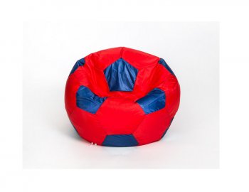 Кресло-мешок Мяч малый красно-синее в Нягани - nyagan.mebel-74.com | фото