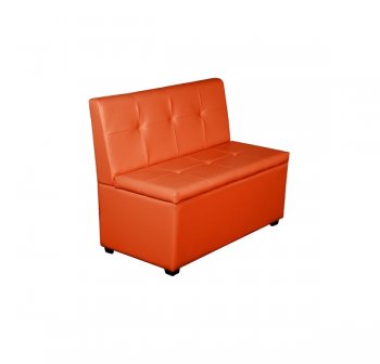Кухонный диван Уют 1400 Оранжевый в Нягани - nyagan.mebel-74.com | фото