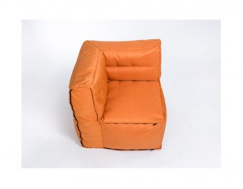 Модульное кресло Комфорт Колор угловое оранжевое в Нягани - nyagan.mebel-74.com | фото