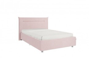 АЛЬБА Кровать 1200 с основанием (нежно-розовый) в Нягани - nyagan.mebel-74.com | фото
