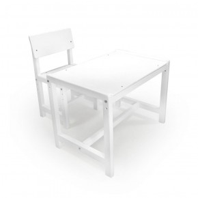 Детский растущий комплект стол и стул Я САМ "Лофт" (Белый, Белый) в Нягани - nyagan.mebel-74.com | фото