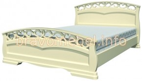 ГРАЦИЯ-1 Кровать из массива 900 (Слоновая кость) в Нягани - nyagan.mebel-74.com | фото