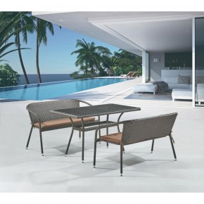 Комплект мебели из иск. ротанга T286A/S139A-W53 Brown в Нягани - nyagan.mebel-74.com | фото