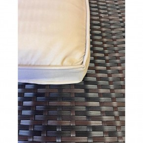 Комплект плетеной мебели  YR822Br Brown-Beige (подушка бежевая) в Нягани - nyagan.mebel-74.com | фото