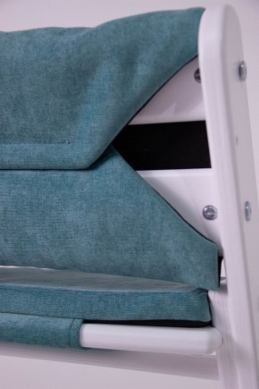 Комплект растущий стул и подушки Конёк Горбунёк Комфорт  (Орех, Волна) в Нягани - nyagan.mebel-74.com | фото