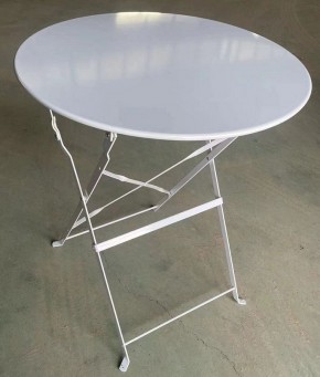 Комплект садовой мебели OTS-001R (стол + 2 стула) металл в Нягани - nyagan.mebel-74.com | фото