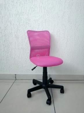 Кресло Barneo K-401 детское (розовая ткань/сетка) в Нягани - nyagan.mebel-74.com | фото