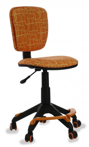 Кресло детское Бюрократ CH-204-F/GIRAFFE оранжевый в Нягани - nyagan.mebel-74.com | фото
