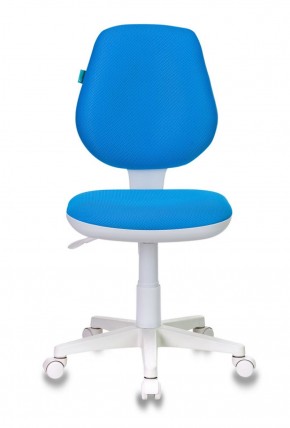 Кресло детское Бюрократ CH-W213/TW-55 голубой в Нягани - nyagan.mebel-74.com | фото