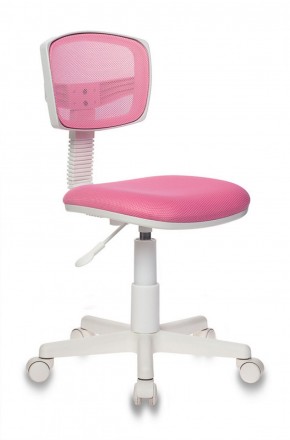Кресло детское Бюрократ CH-W299/PK/TW-13A розовый в Нягани - nyagan.mebel-74.com | фото