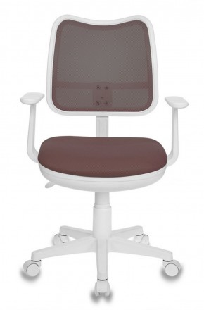Кресло детское Бюрократ CH-W797/BR/TW-14C коричневый в Нягани - nyagan.mebel-74.com | фото