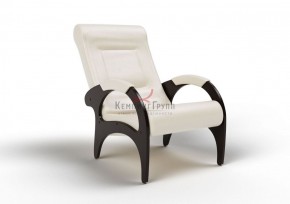 Кресло для отдыха Римини 19-К-КР (экокожа/венге) КРЕМ в Нягани - nyagan.mebel-74.com | фото