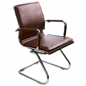 Кресло для посетителя Бюрократ CH-993-Low-V/Brown коричневый в Нягани - nyagan.mebel-74.com | фото