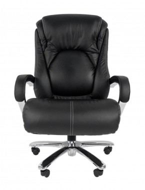 Кресло для руководителя CHAIRMAN 402 (Кожа) Черное в Нягани - nyagan.mebel-74.com | фото