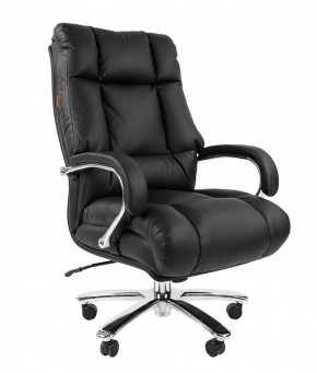 Кресло для руководителя CHAIRMAN 405 (Кожа) Черное в Нягани - nyagan.mebel-74.com | фото