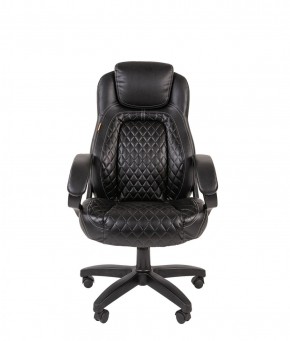 Кресло для руководителя  CHAIRMAN 432 (Экокожа черная) в Нягани - nyagan.mebel-74.com | фото