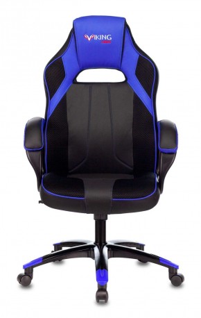 Кресло игровое Бюрократ VIKING 2 AERO BLUE черный/синий в Нягани - nyagan.mebel-74.com | фото