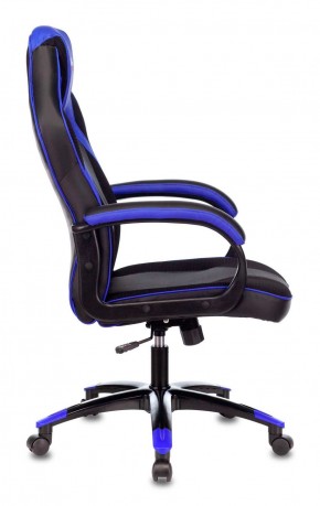 Кресло игровое Бюрократ VIKING 2 AERO BLUE черный/синий в Нягани - nyagan.mebel-74.com | фото