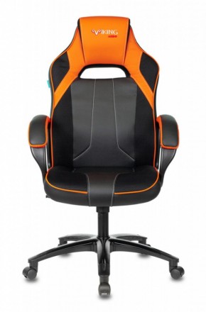 Кресло игровое Бюрократ VIKING 2 AERO ORANGE черный/оранжевый в Нягани - nyagan.mebel-74.com | фото