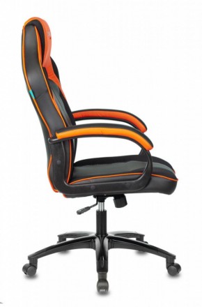 Кресло игровое Бюрократ VIKING 2 AERO ORANGE черный/оранжевый в Нягани - nyagan.mebel-74.com | фото