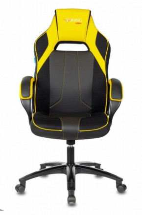 Кресло игровое Бюрократ VIKING 2 AERO YELLOW черный/желтый в Нягани - nyagan.mebel-74.com | фото
