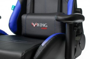 Кресло игровое Бюрократ VIKING 5 AERO BLUE черный/синий в Нягани - nyagan.mebel-74.com | фото
