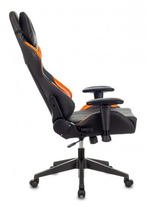 Кресло игровое Бюрократ VIKING 5 AERO ORANGE черный/оранжевый в Нягани - nyagan.mebel-74.com | фото