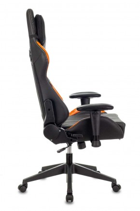 Кресло игровое Бюрократ VIKING 5 AERO ORANGE черный/оранжевый в Нягани - nyagan.mebel-74.com | фото