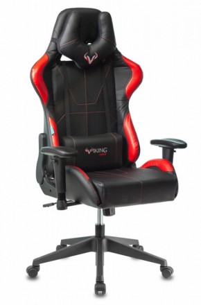 Кресло игровое Бюрократ VIKING 5 AERO RED черный/красный в Нягани - nyagan.mebel-74.com | фото