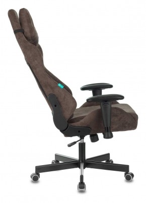 Кресло игровое Бюрократ VIKING KNIGHT LT10 FABRIC коричневый в Нягани - nyagan.mebel-74.com | фото