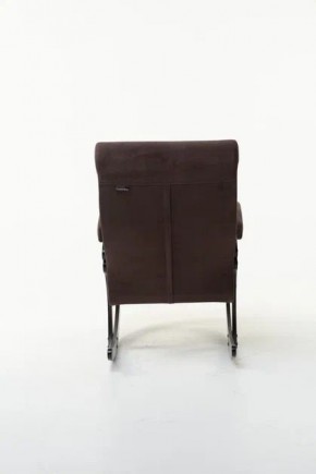 Кресло-качалка КОРСИКА 34-Т-AC (кофе) в Нягани - nyagan.mebel-74.com | фото