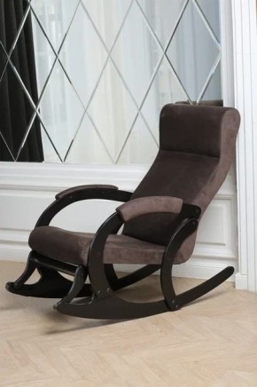 Кресло-качалка МАРСЕЛЬ 33-Т-AC (кофе) в Нягани - nyagan.mebel-74.com | фото