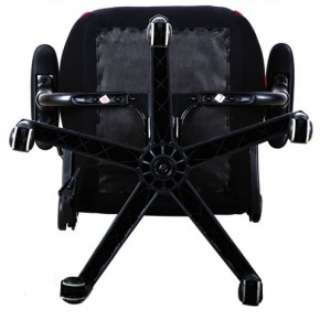 Кресло компьютерное BRABIX GT Racer GM-101 + подушка (ткань) черное/красное (531820) в Нягани - nyagan.mebel-74.com | фото