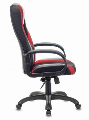 Кресло компьютерное BRABIX PREMIUM "Rapid GM-102" (экокожа/ткань, черное/красное) 532107 в Нягани - nyagan.mebel-74.com | фото