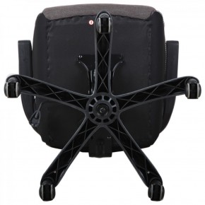 Кресло компьютерное BRABIX Techno GM-002 (ткань) черное/серое, вставки белые (531815) в Нягани - nyagan.mebel-74.com | фото