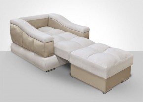 Кресло-кровать + Пуф Голливуд (ткань до 300) НПБ в Нягани - nyagan.mebel-74.com | фото