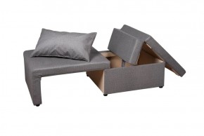 Кресло-кровать Милена (серый) Велюр в Нягани - nyagan.mebel-74.com | фото