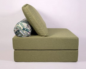 Кресло-кровать-пуф бескаркасное Прайм (Оливковый) в Нягани - nyagan.mebel-74.com | фото