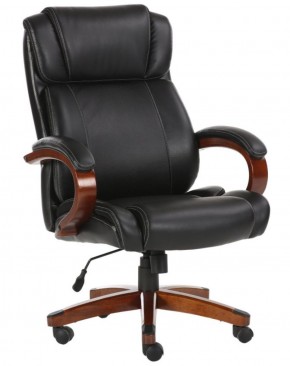 Кресло офисное BRABIX PREMIUM "Magnum EX-701" (дерево, рециклированная кожа, черное) 531827 в Нягани - nyagan.mebel-74.com | фото
