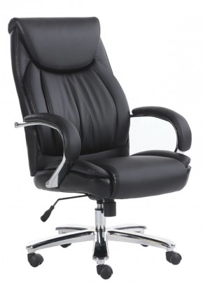 Кресло офисное BRABIX "Advance EX-575" (хром/экокожа/черное) 531825 в Нягани - nyagan.mebel-74.com | фото