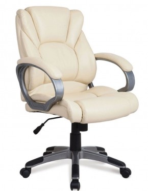 Кресло офисное BRABIX "Eldorado EX-504", экокожа, бежевое, 531167 в Нягани - nyagan.mebel-74.com | фото