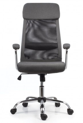 Кресло офисное BRABIX "Flight EX-540" (хром, ткань, сетка, серое) 531848 в Нягани - nyagan.mebel-74.com | фото