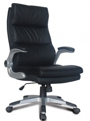 Кресло офисное BRABIX "Fregat EX-510" (рециклированная кожа, черное) 530863 в Нягани - nyagan.mebel-74.com | фото