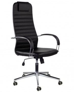 Кресло офисное BRABIX "Pilot EX-610 CH" premium (черное/кожзам) 532418 в Нягани - nyagan.mebel-74.com | фото