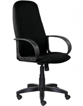 Кресло офисное BRABIX "Praktik EX-279" (ткань/кожзам, черное) 532017 в Нягани - nyagan.mebel-74.com | фото