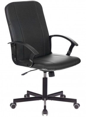 Кресло офисное BRABIX "Simple EX-521" (экокожа, черное) 532103 в Нягани - nyagan.mebel-74.com | фото