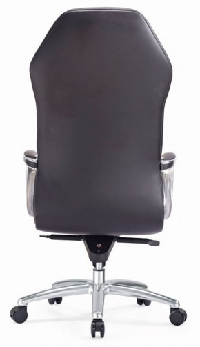 Кресло руководителя Бюрократ _AURA/BLACK черный в Нягани - nyagan.mebel-74.com | фото