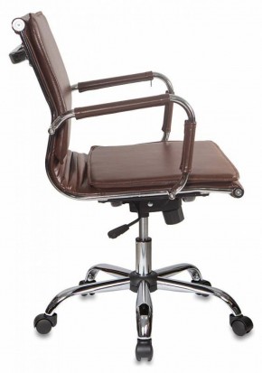 Кресло руководителя Бюрократ CH-993-LOW/BROWN коричневый в Нягани - nyagan.mebel-74.com | фото