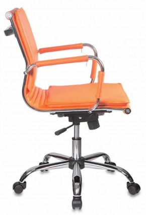 Кресло руководителя Бюрократ CH-993-LOW/ORANGE оранжевый в Нягани - nyagan.mebel-74.com | фото