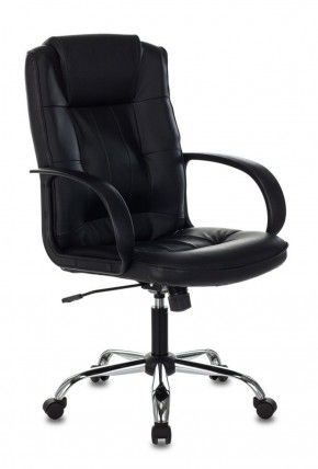 Кресло руководителя Бюрократ T-800N/BLACK черный в Нягани - nyagan.mebel-74.com | фото